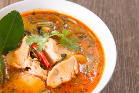 Thai Tom Yum Soup - Thai Food Delivery in Furzedown SW17