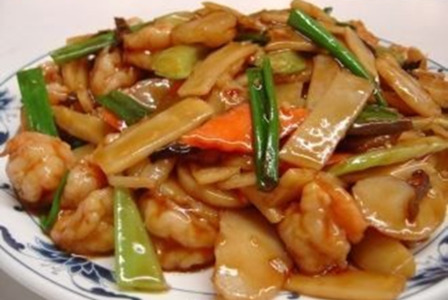 Bamboo Shoots & Water Chestnuts Stir Fried - Noodles Delivery in Kingston Vale SW15