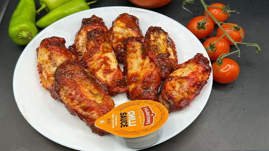 7 Hot & Spicy Chicken Wings - Salad Delivery in North Sheen TW9