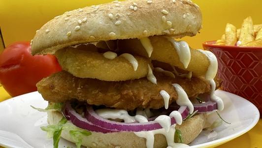 Chicken Burger Premium - Salad Collection in Gunnersbury W4