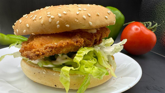 Chicken Fillet Burger - Party Food Delivery in Strand On The Green W4
