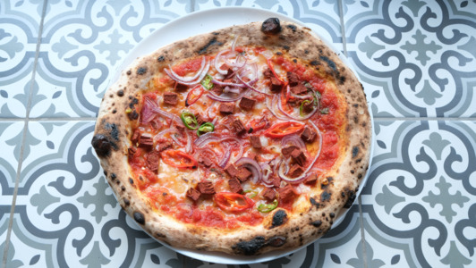 Vegan Piccante Pizza - Italian Gelato Collection in Walham Green SW6