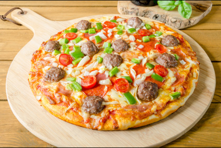 Spicy Meatball Feast - Direct Pizza Collection in Rough Common CT2