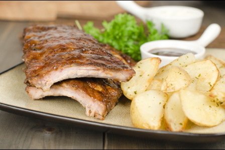 Half Rack of Spare Ribs - Chicken Burger Delivery in Fordwich CT2