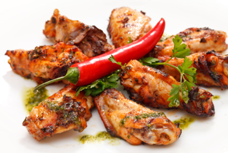 Chicken Wings - Hot & Spicy - Cakes Delivery in Under The Wood CT3