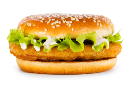 Chicken Fillet Burger Deluxe - Cakes Delivery in Knaves Ash CT3