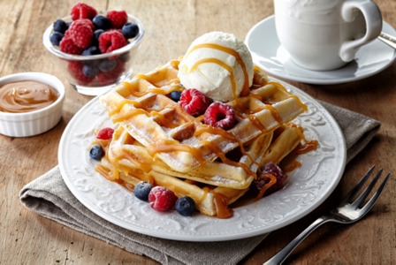 2 Belgian Waffles - Food Collection in Highstead CT3