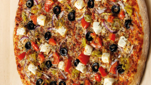 The Greek Style - Vegan Pizza Collection in High Cogges OX29