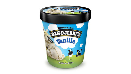 Ben & Jerry's Vanilla 500ml - Salad Collection in Temple Mills E10