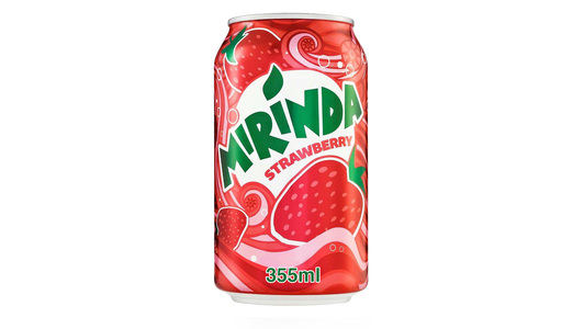 Mirinda Strawberry Can - Milkshake Collection in Upton E13