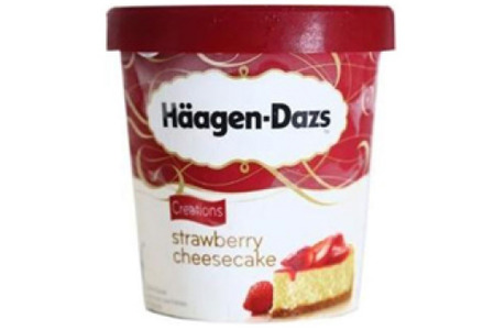 Haagen-Dazs® Strawberry Cheese - Salads Delivery in Marylebone W1G
