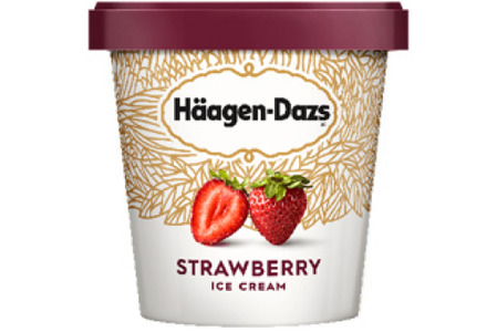 Haagen-Dazs® Strawberry - Burgers Delivery in Bayswater W2