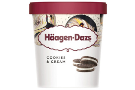Haagen-Dazs® Cookies & Cream - Burgers Delivery in Staples Corner NW2