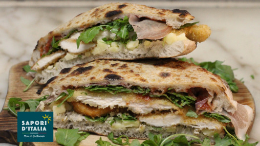 Puccia Homemade Panini Milanese 1 - Wood Fired Pizza Delivery in Crofton Park SE4