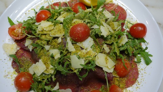 Bresaola  Rucola  Grana e pistacchio - Wood Fired Pizza Collection in Middle Park SE9