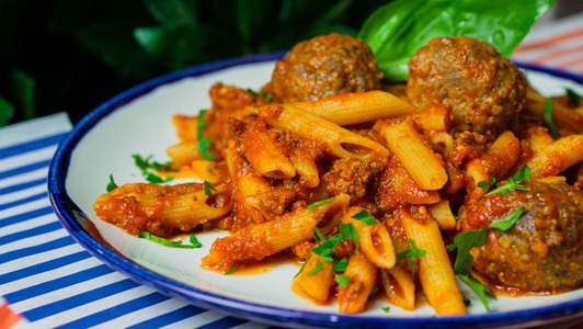Penne Polpettoni - Sunday Roast Delivery in Southwick SR5