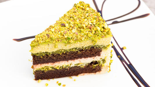 Pistachio Chocolate Cake - Zis Collection in Orchard Park CB4