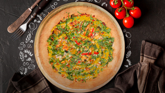 Hot Coriander Pizza 🌶🌶 - Best Delivery in Eddington CB3