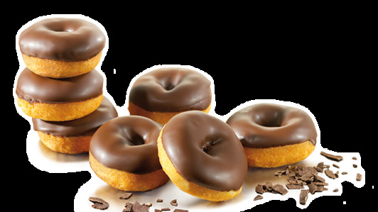 Mini Chocolate Doughnuts - Chips Delivery in Arbury CB4