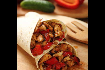 Chicken Donner Wrap - Fried Chicken Collection in Eye PE6
