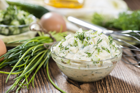 Garlic Mayo Dip - Salad Delivery in Longthorpe PE3
