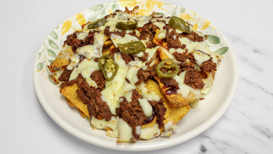 BBQ Pulled Beef Nachos - Pizza Collection in Well Hall SE9