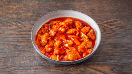 Chicken in Kung Po Sauce 🌶 - Chinese Restuarant Delivery in Farleygreen LU1