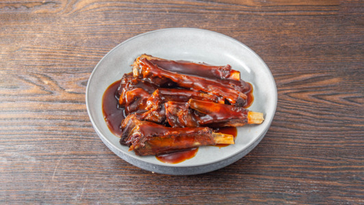 Lamb Ribs in BBQ Sauce - Thai Food Delivery in Houghton Park LU5