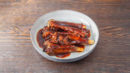 Lamb Ribs in BBQ Sauce - Thai Restaurant Collection in Round Green LU2