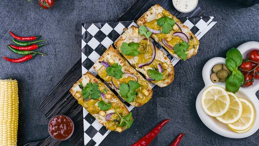 Coriander Paneer Bread - Pizza Delivery in Cherry Hinton CB1