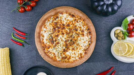 Cheesy Garlic & Herb Pizza Ⓥ - Best Collection in Teversham CB1