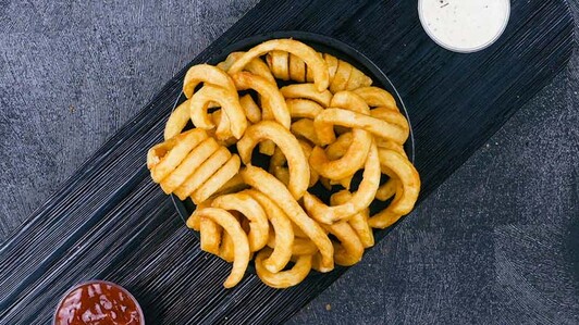 Curly Fries Ⓥ - Piri Piri Collection in Eddington CB3