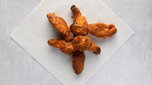 6 Classic Buffalo Hot Wings - Pizza Depot Collection in Barking IG11