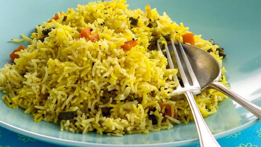 2 x Pilau Rice - Tandoori Restaurant Delivery in Bexley DA5