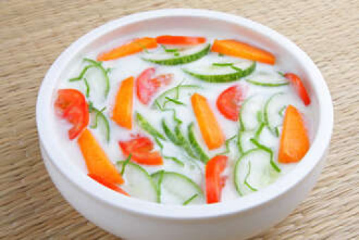 Raita Cucumber & Tomatoes - Best Indian Collection in Barnes Cray DA1