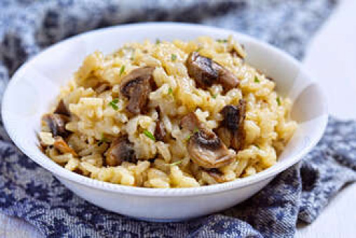 Pilau Rice with Mushrooms - Tandoori Delivery in Crook Log DA6