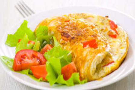 Chicken Omelette & Chips - Indian Restaurant Delivery in Coldharbour RM13