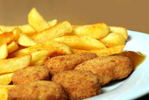 Chicken Nuggets & Chips - Traditional Indian Collection in Crook Log DA6