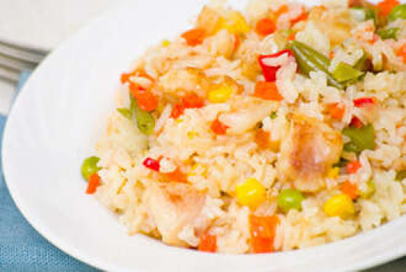 Pilau Rice with Vegetables - Tandoori Restaurant Delivery in West Heath DA7
