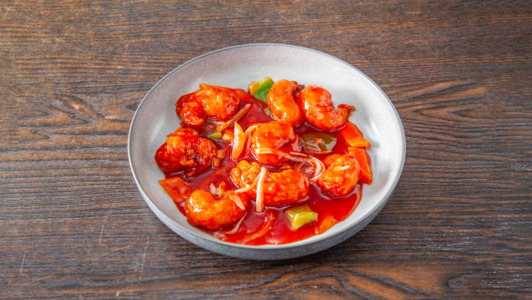 Sweet & Sour King Prawns - Chinese Restaurant Delivery in Westmill SG5