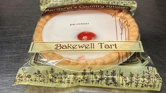 Bakewell Tart - Oatcake Collection in Ubberley ST2