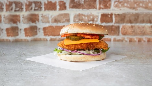 Spicy Zinger Burger - Calzone Delivery in Frankley Hill B32