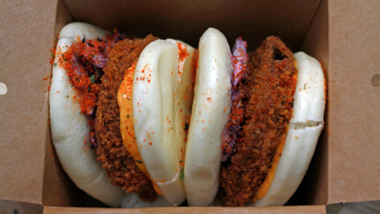 Aubergine Bao Bun - Malaysian Delivery in Chandlers Cross WD3