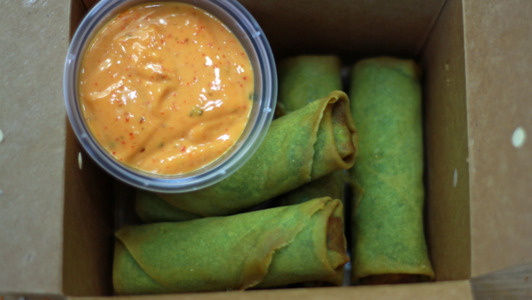 Edamame Spring Rolls - Curries Collection in Moneyhill WD3