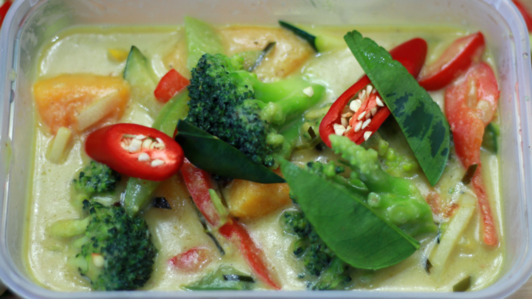 Thai Green Curry - Mixed Vegetable - Singapore Delivery in Moneyhill WD3