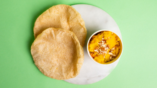 Halwa Puri - Ice Tea Delivery in Teversham CB1