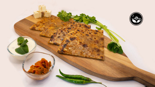 Paneer Paratha - Tea Collection in Quy Waters CB1