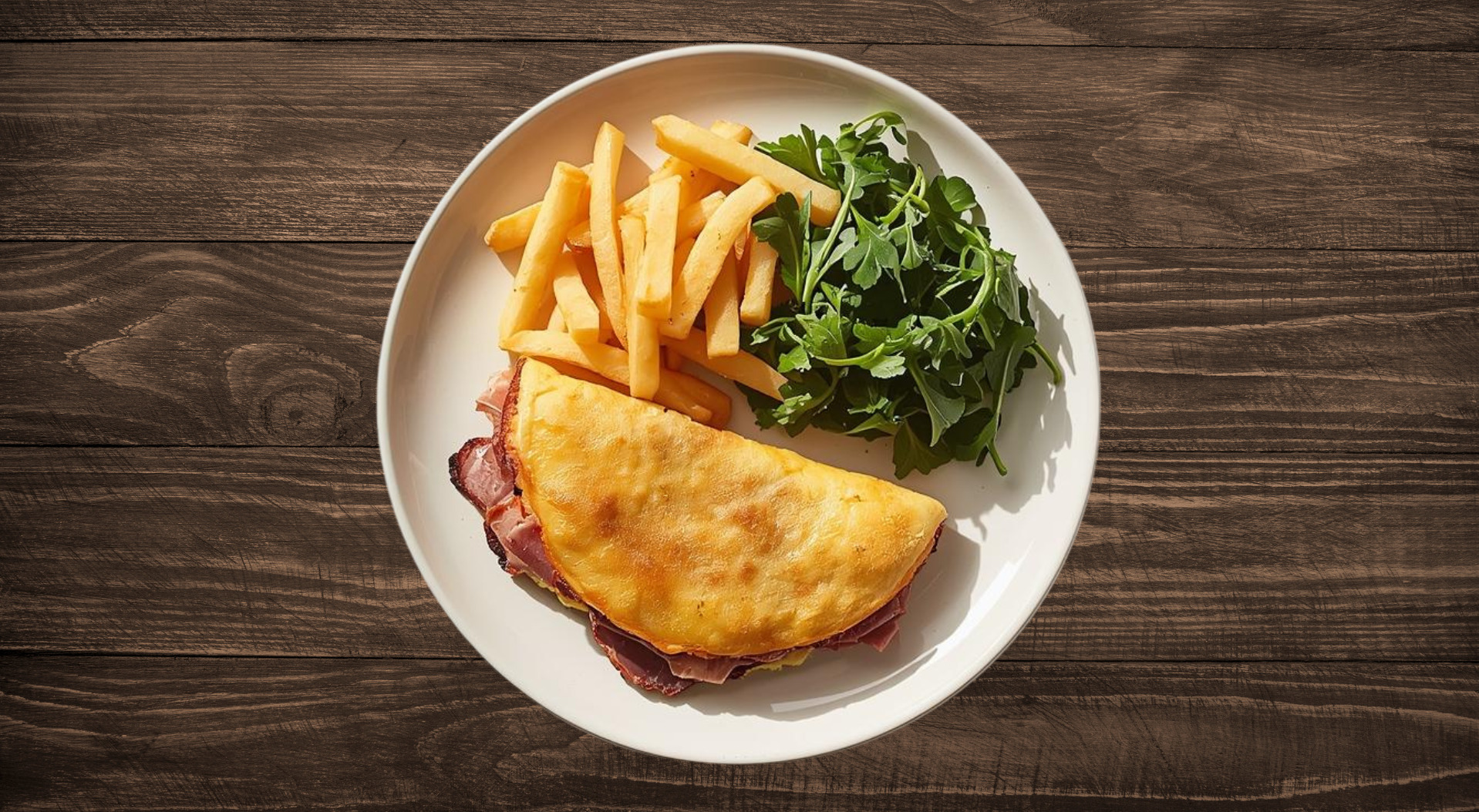 Ham Omelette - Chicken Burger Collection in Under The Wood CT3
