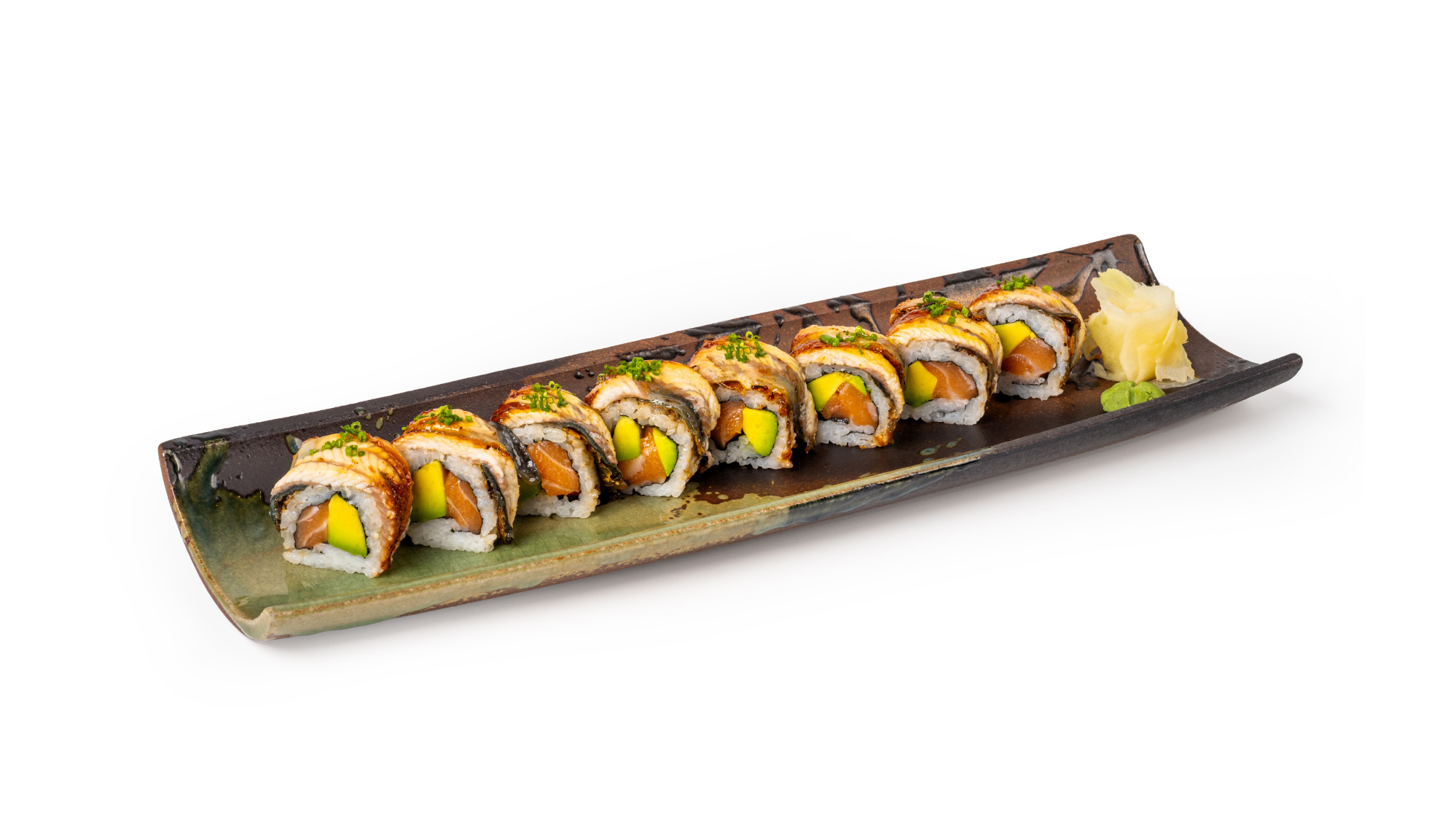 SALMON AVOCADO & EEL KABURI - Japanese Food Collection in West Kilburn W9