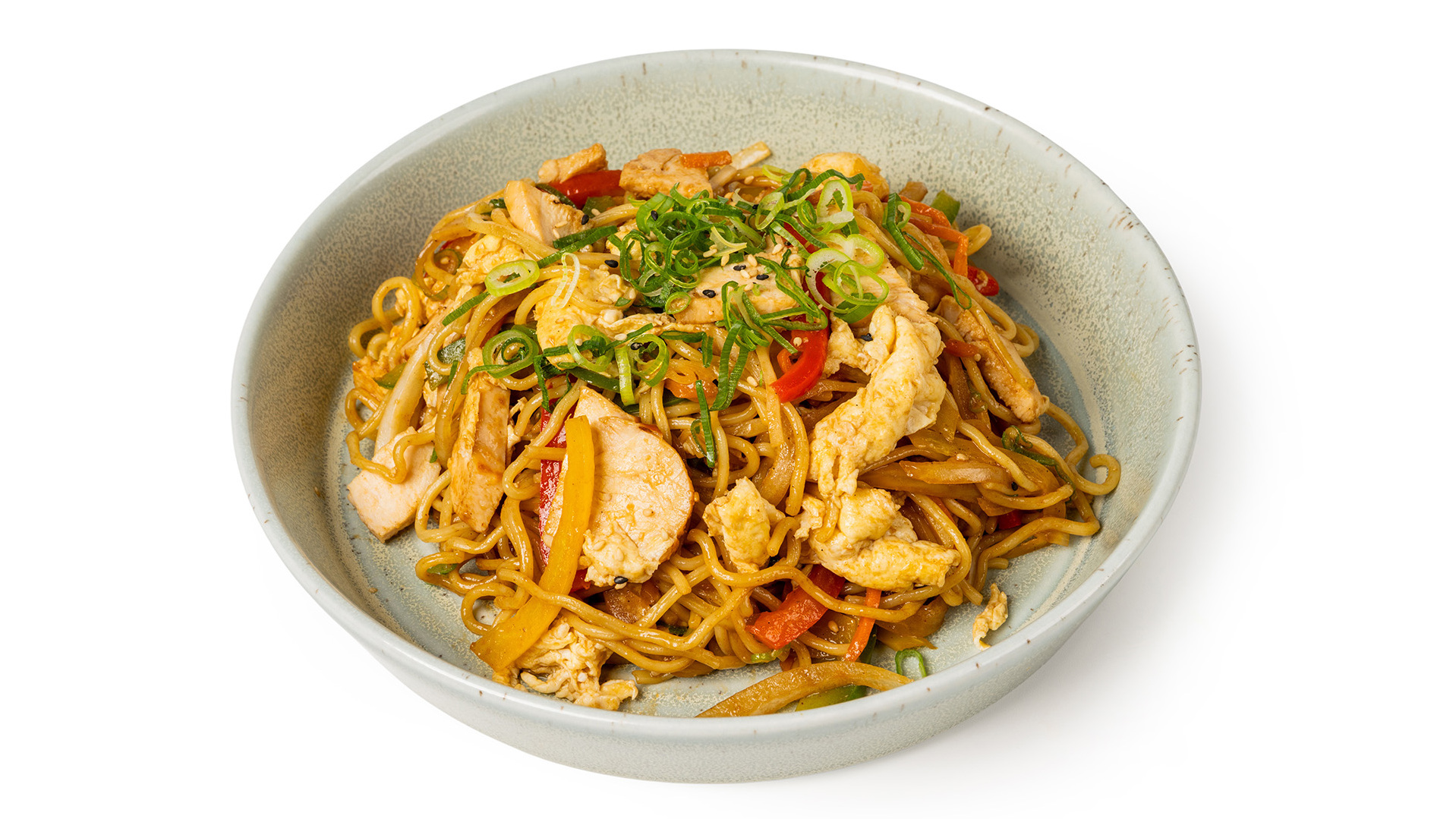 CHICKEN STIR FRY WITH NOODLES - Late Night Sushi Delivery in Soho W1F